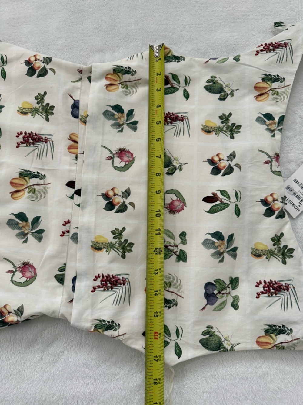 Petal & Pup One Shoulder Floral Mini Dress Cream NWT M Cottagecore Summer - Picture 12 of 14